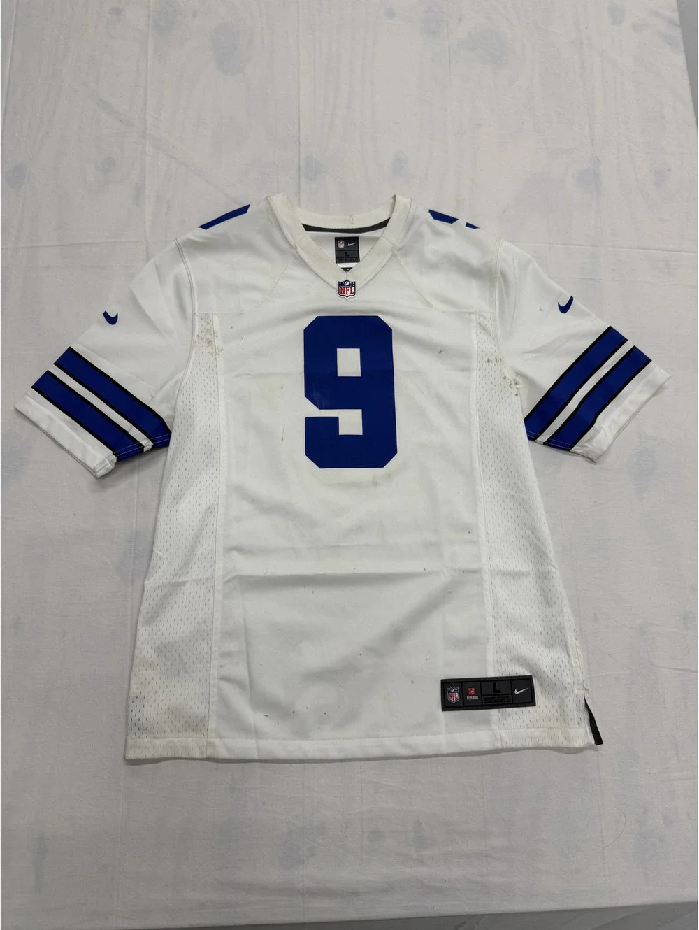 Nike NFL Players White Football Jersey Size Large